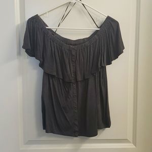 Off the shoulder blouse